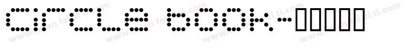 Circle book字体转换